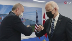 Erdoğan- Biden görüşmesi başladı