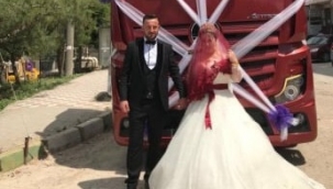 Gelin tıra bindi ya nasip dedi
