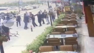 Karısını döven adama meydan dayağı