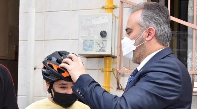Mektuptan bisiklet çıktı