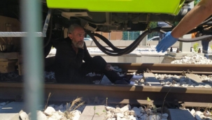 Metro'da korku dolu anlar...