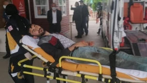 Oto yıkamacıda elektrik akımına kapıldı