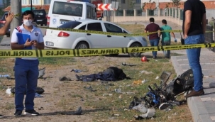 Otomobille motosiklet kafa kafaya çarpıştı: 1 ölü