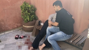 Polis canını hiçe sayıp hayat kurtardı