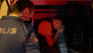 Polise yakalanan hırsız 'ben yapmadım' diyerek ağladı