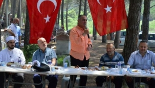 Şehit aileleri piknikte bir araya geldi