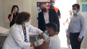 TOGG şantiyesinde aşılama mesaisi