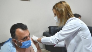 Ulaştıran ekibe mobil aşı