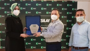 Yeşilay Bursa Şubesinde görev değişikliği