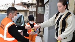 1 litre atık yağa 5 litre memba suyu hediye