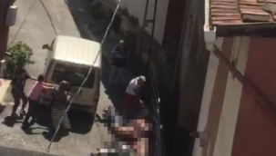 4 kişinin öldürüldüğü dehşet anları kamerada