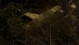 Araç şarampole yuvarlandı: 1 ölü