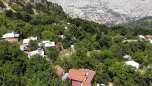 Bursalılar 10 dakikada sıcaktan kurtuluyor