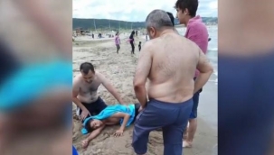 Deniz keyfi yaparken canından oluyordu