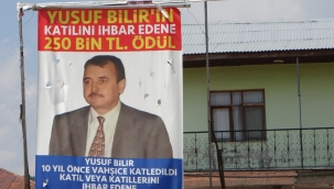Katili ihbar edene 250 bin TL ödül