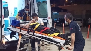 Kavgadan kaçarken aracın altında kaldı