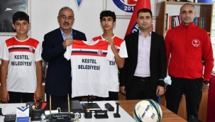 Kestel Belediyesinden sporculara destek