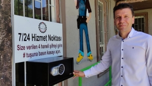 Şifreyi giren kasadan diplomasını alıyor