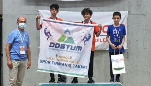 Spor tırmanışta Türkiye şampiyonu İnegöl’den