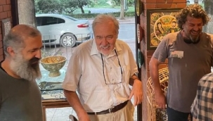 Tarihçi İlber Ortaylı İznik'i gezdi