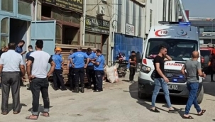 Yük asansörü çakıldı: 1 ağır yaralı