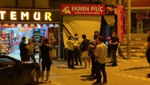Acemi sürücü iş yerine daldı