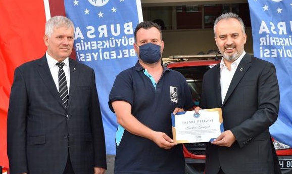Akdeniz’deki hizmet neferleri Bursa’ya döndü