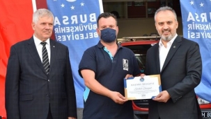 Akdeniz’deki hizmet neferleri Bursa’ya döndü