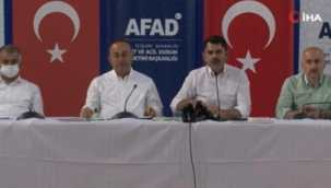 Bakan Kurum: ' yanan orman alanlarını imara açmayacağız'