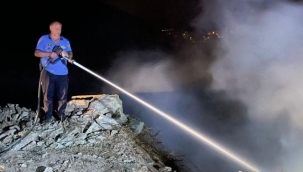 Bursa’da korkutan çalılık yangını