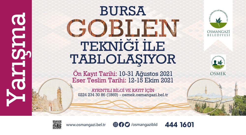 Bursa ‘goblen’ tekniğiyle tablolaşacak