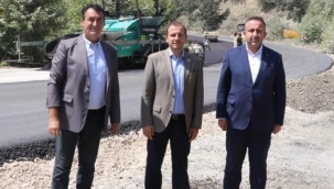 Bursa-Keles yoluna makyaj