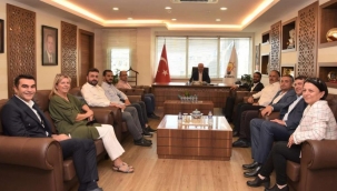 Bursaspor’dan AK Parti’ye ziyaret