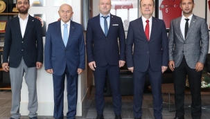 Bursaspor Kulübü'nden Nihat Özdemir'e ziyaret
