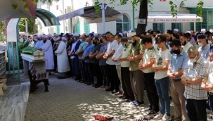 Direkten akıma kapılıp vefat eden genç son yolcuğuna uğurlandı
