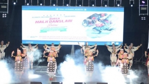 Folklor ekiplerinden duygulandıran destek
