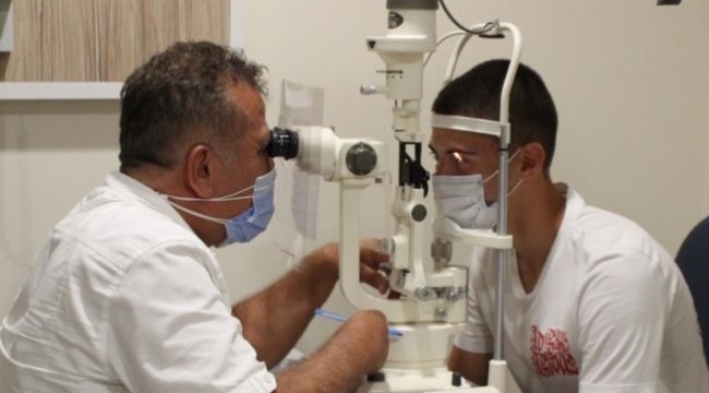 Futbolcular ve teknik heyet sağlık testinden geçti