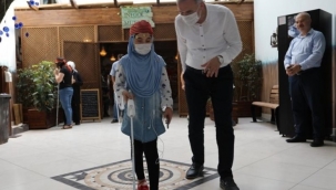 Görme engellilere İnegöl Belediyesi'nden akıllı baston