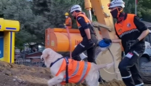 İnegöl Belediyesi'nden gerçeğini aratmayan tatbikat