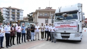 İnegöl’den Kastamonu’ya yardım eli