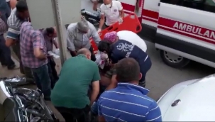 İznik'te kaza ucuz atlatıldı