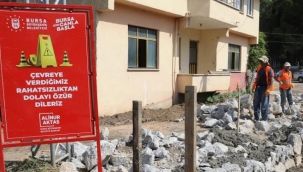İznik'te mezarlıklar yenileniyor