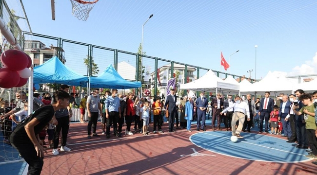 Kendi enerjisini üreten akıllı park törenle açıldı