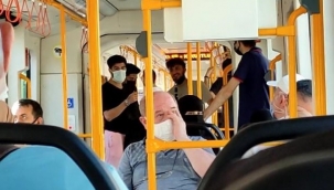 Metroda sokak müzisyeni gerginliği