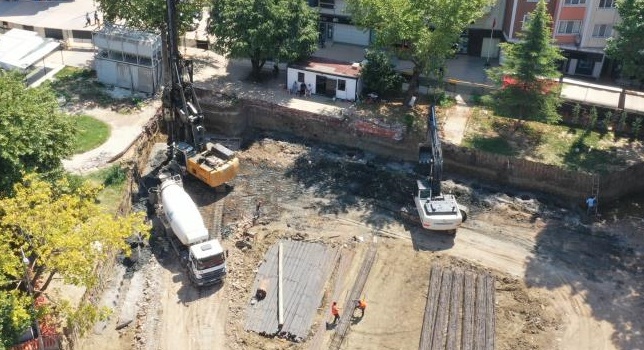 'Meydan Kestel' projesinde çalışmalar tüm hızıyla sürüyor