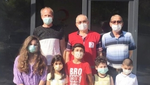 Çocuklardan örnek davranış