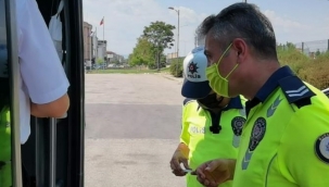 Şehirlerarası otobüs seferleri polis kontrolü altında
