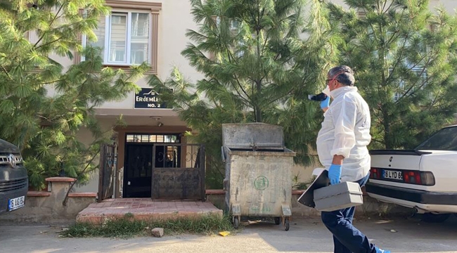 Silah sesine uyanan bina sakinlerine şok