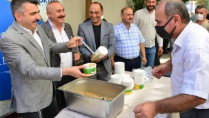 Yıldırım’da aşure kazanları birlik için kaynadı