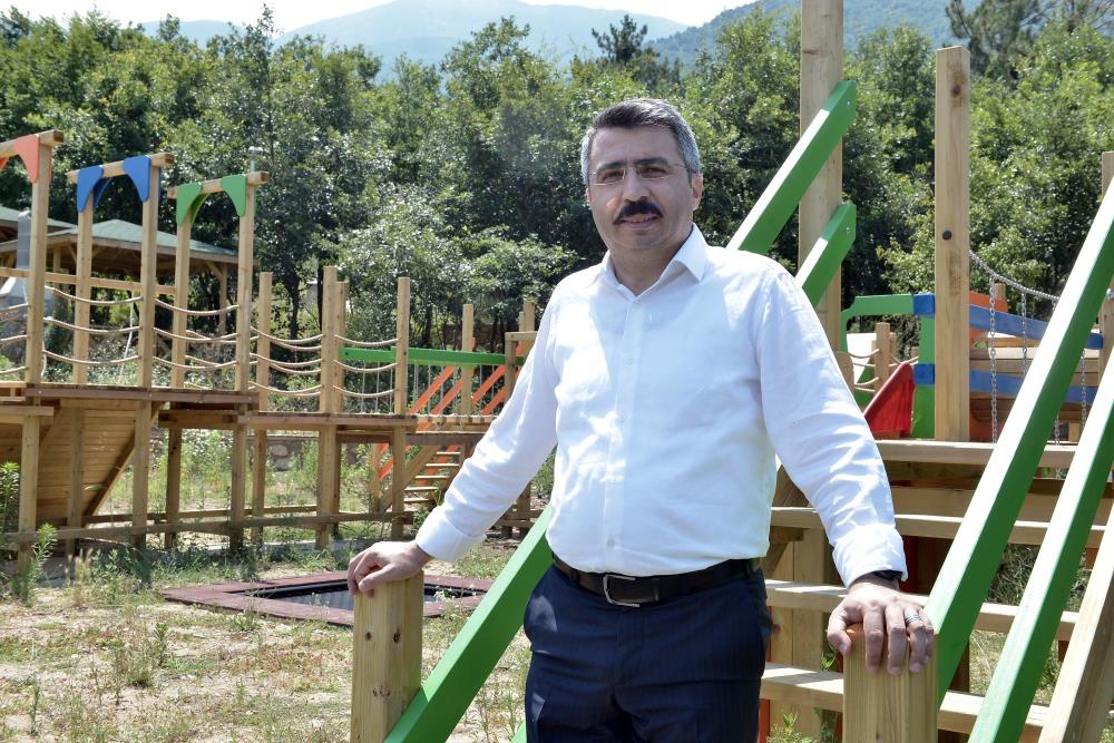 Yıldırım yeşil alanlarla donatılıyor